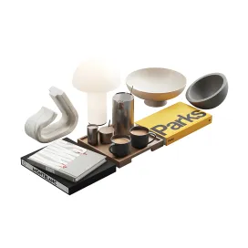 Decorative set 032 american style neutral decor